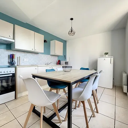 Le Havre Des Ecoles - 2chambres-rez De Jardin Et Parking-bbq דירה *